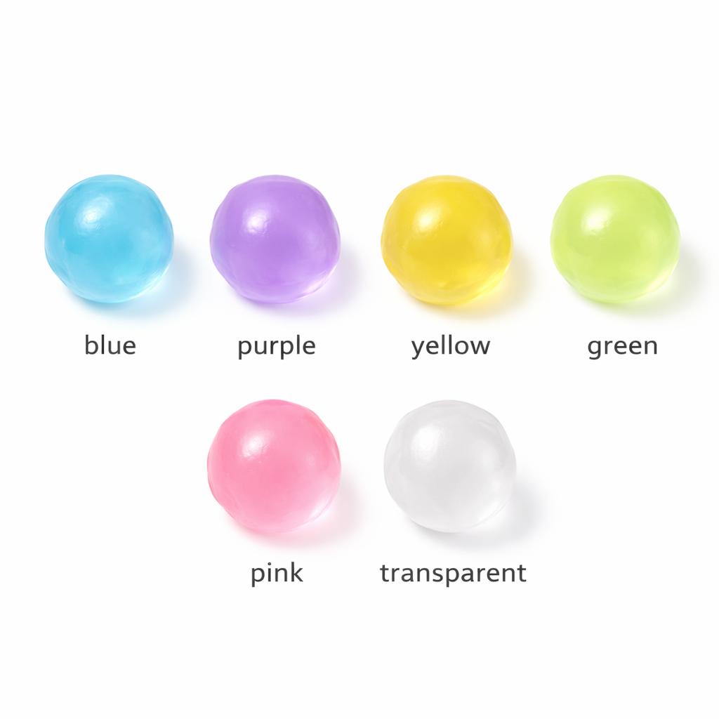 handmake Coconut Oil Squishy Balls, 6cm Slow Rebound Stress & Anxiety Relief Fidget Toys | Available as Single Colors or 6-Pack Gift Box, Soft Sensory Toys for Relaxation & Gifts