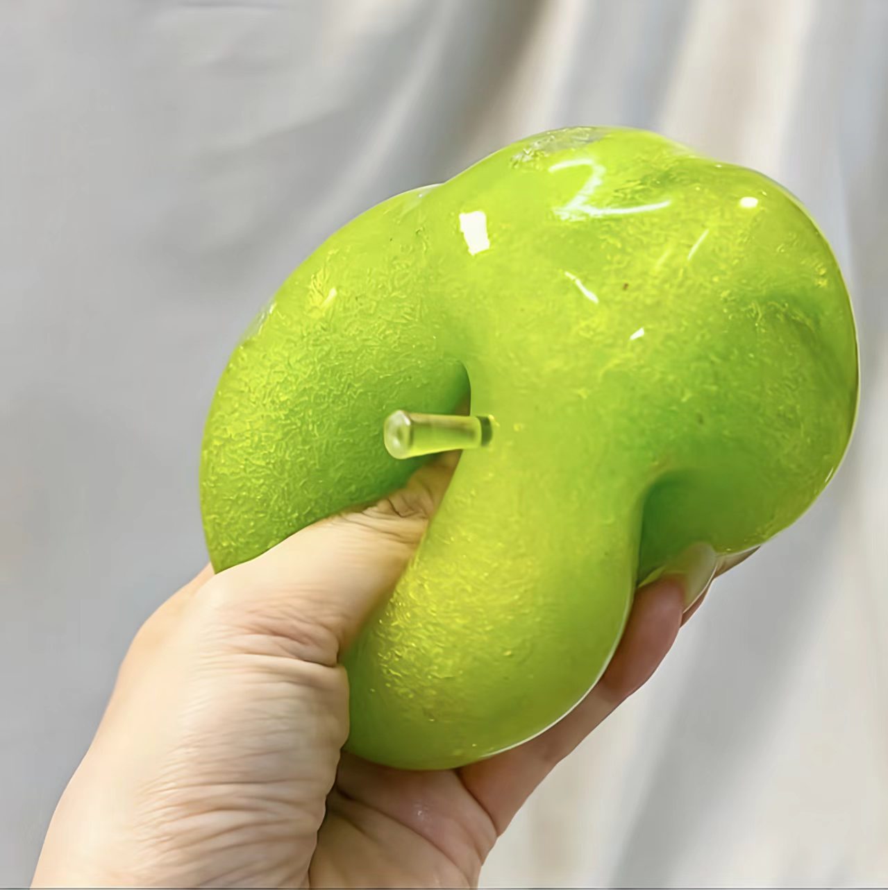 Green Slushy Apple (Zero bounce-back) Squishy Fidget Toy(12-15 Days Wait)