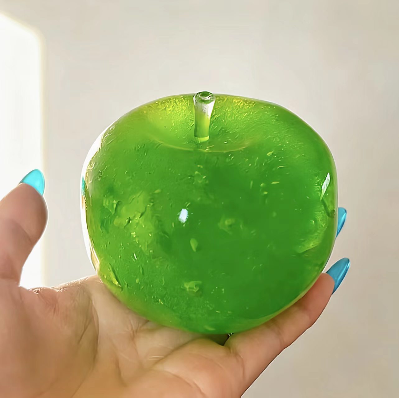 Solid Filled Apple Squishy Fidget Toy(Zero bounce-back)