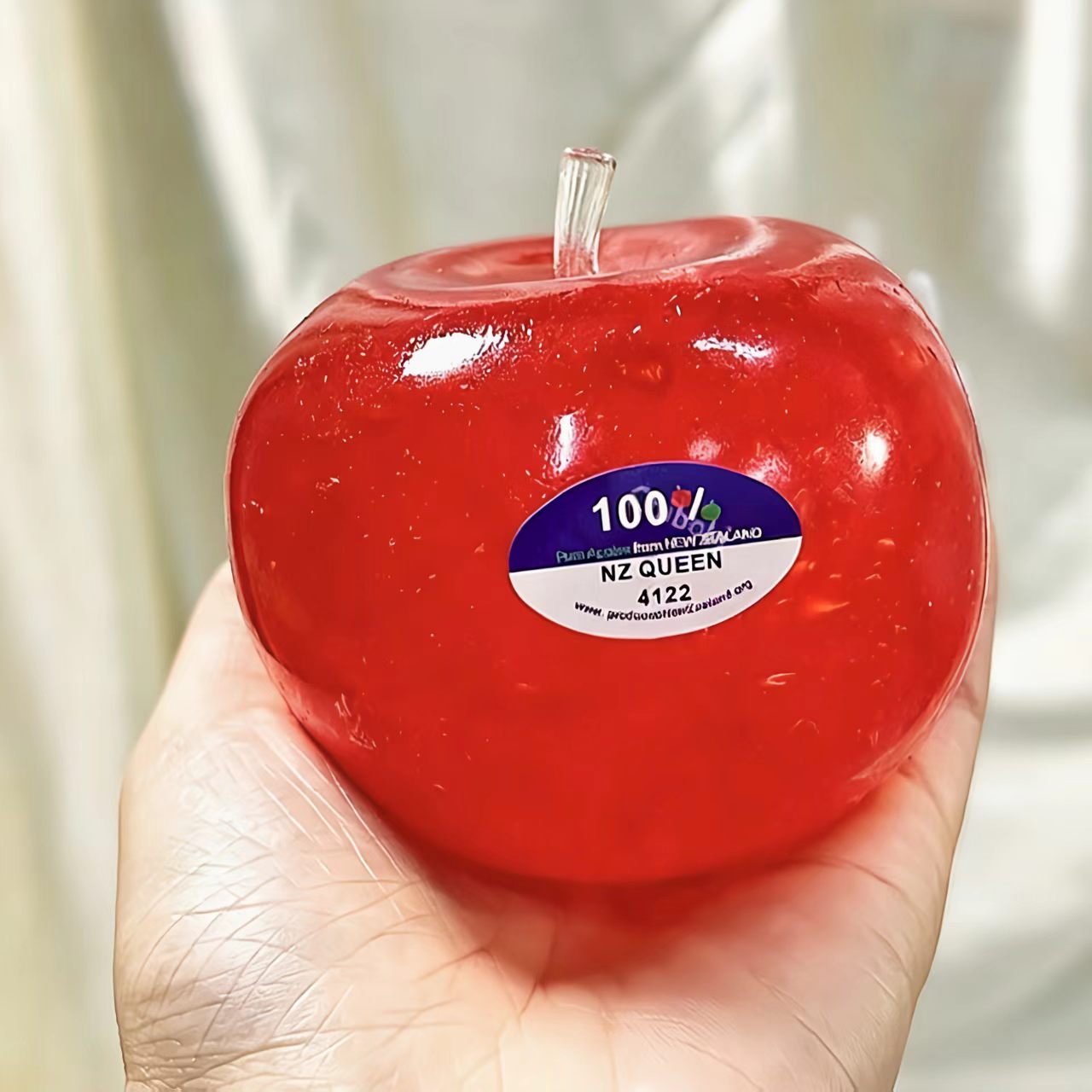 Solid Filled Apple Squishy Fidget Toy(Zero bounce-back)