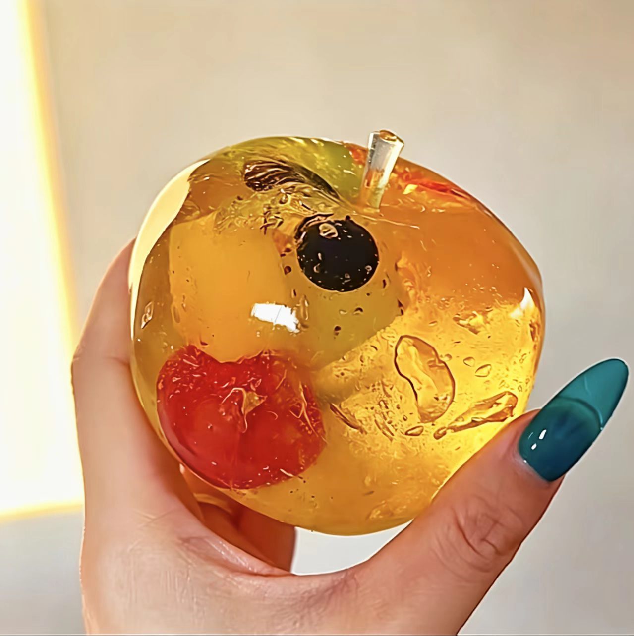 Mix Fruit Apple (Zero bounce-back) Squishy Fidget Toy