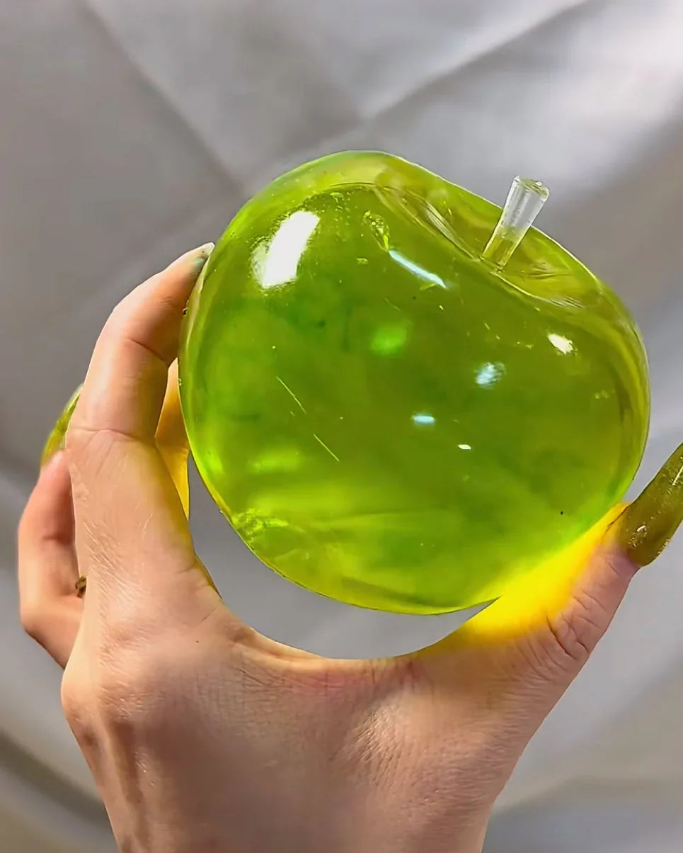 Glittery Apple (Zero bounce-back) Squish Fidget Toy