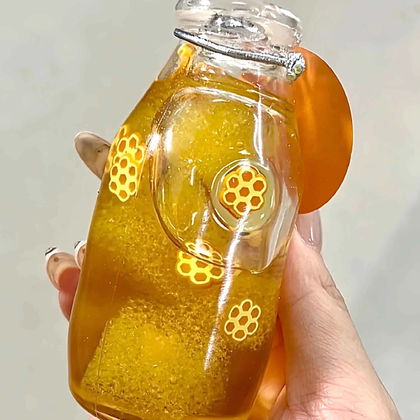 Galaxy(Galaxy Burst) + Hinatsu Bottle Squishy Fidget Toy