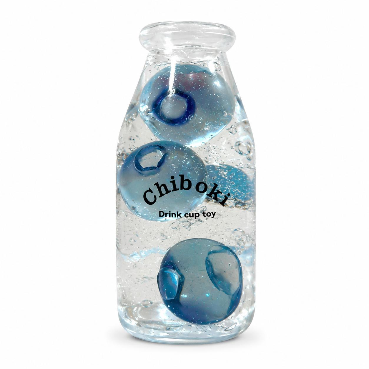 Cute Drink Cup Shaped Squeeze FidgetToy,Soft Squishy Sensory Toy,Slow Rising TPR Gel-Filled Toy with Frui