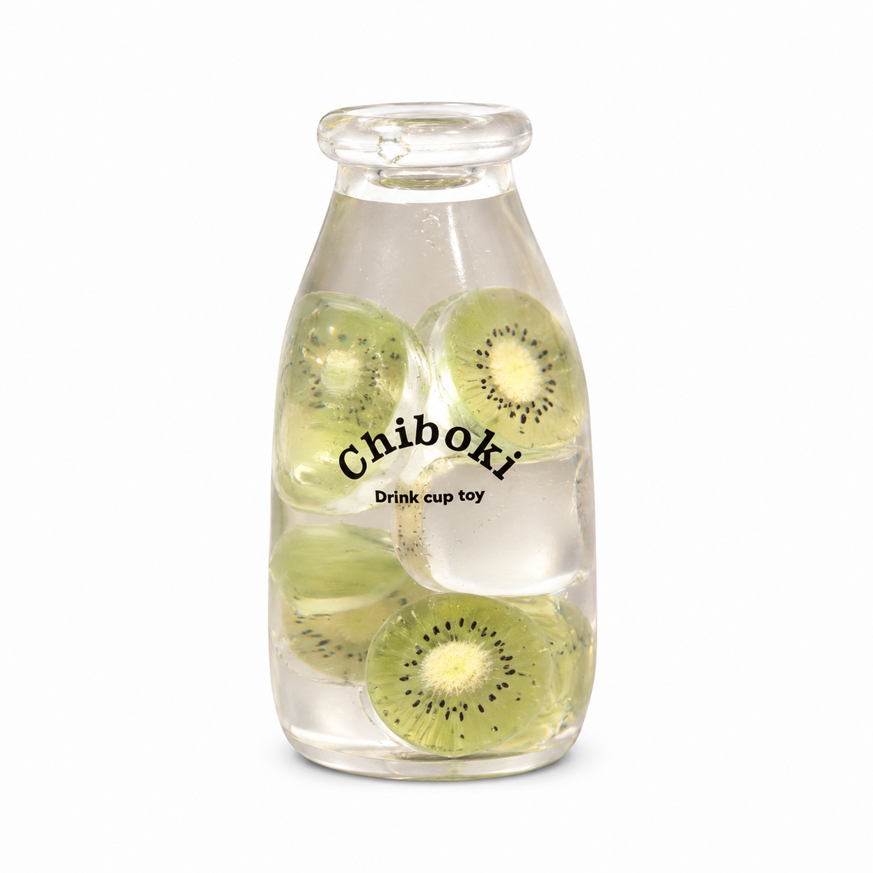 Cute Drink Cup Shaped Squeeze FidgetToy,Soft Squishy Sensory Toy,Slow Rising TPR Gel-Filled Toy with Frui